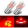 Teguangmei 1156 LED Lampadine Rosso Super Luminosi 3030 42SMD BA15S 7506 P21W Freno di Retromarcia Coda Stop Fendinebbia Posteriore Luce di Posizione 12-24V (2 PCS)
