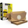 1E 10 Sacchetti compatibili con Kärcher WD2 - Sacchetti aspirapolvere in filtro tessuto - Compatibili con WD2, WD3, A2000-A2999, A2200-A2299 - Elevata capacità e filtrazione fine