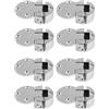 LIKERAINY 90 Grado Cerniera 30mm per Ante a Ribalta Cerniere Mobili con Porta in Legno Cerniera per Porte Pieghevoli per Armadi da Cucina 8 Pezzi
