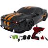 FelizWina - 2,4 G, 1:14, telecomando ad alta velocità, auto drift, 2 batterie ricaricabili, LED, si illumina, fino a 25 km/h, 4WD Racing Fast Drift RC auto veicolo giocattolo per ragazzi