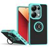 CRAVEN Cover per Xiaomi Redmi Note 13 Pro 4G / Poco M6 Pro 4G con Anello Ring Antiurto Protezione Case Rugged Custodia, Adesione Magnetica, Sottile Morbido Silicone Bumper Anti-Impronte, Cielo Blu