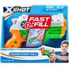 ZURU - XSHOT - Fast Fill - Nano - Water Blaster - Pistola ad acqua - Gioco all'aperto - Riempimento rapido - Tirare fino a 9 m- 56333-2023