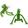 RxinDZ Rainbow Friends Plush Toys Suit,Blue Mouth Water Monster,Doctor's Head,Yellow Duck,Red Dragon,Long Hand Monster for Kids Birthday Easter and Fans Gifts (Flip Green Long Hand)