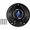 Accossato Tappo Benzina con nottolino blu per Honda CBR 1000 RR Fireblade (1000cc) 2006