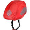 TOPIND Bike Casco Copertura Ad Alta visibilità Impermeabile Ciclismo Casco della Pioggia Copertura con Striscia Riflettente Antipolvere Traspirante (M, Rosso)
