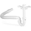 Xavax Hama Kit Idraulico Sifone, PVC, Bianco