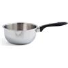 Quid Aneto-Casseruola in Acciaio inox, 14 cm 16 cm