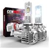 CENMOLL Lampadine HB4 Led, 120W 24000LM 6000K Bianco Freddo 600% Luminosità Lampade HB4 9006 Led Canbus Senza Errori All-in-One Design Kit di Conversione di Sostituzione Alogena Xenon, Confezione da 2