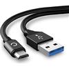 CELLONIC IFC-600PCU Cavo USB Dati Compatibile con Canon EOS M5 EOS M6 EOS M50 PowerShot G5 X G7 X Mark II G9 X PowerShot SX720 SX730 SX740 HS SX620 HS Cavetto di Ricarica Micro USB Filo Carica