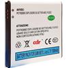 C D R Batteria compatibile con Samsung Galaxy S Advance i9070, sostituisce la batteria EB535151VUC 1400 mAh