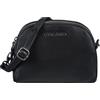 STILORD 'Mikasa' Piccola Borsa a Tracolla Donna in Vera Pelle - Elegante Borsetta Pochette da Sera in Cuoio Vintage per Spalla, Colore:nero