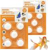 BPS BUENA PET SHOP BPS 10 pezzi 3-Day Cibo per i Pesci per Tutti i tipi di Pesce d'Acquario Blocco Alimentare BPS-4126 * 2