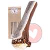 FOURLEGS® Snack per Cani 100% Corno di Cervo - Minerali, Masticativi Naturali, Sapore di Selvatico, Bastoncini, Giochi - Taglia XXL Metà