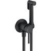 Mariner Logica set doccetta bidet con funzione di miscelazione, LOG2000-NO, Logica nero opaco [Rubinetteria Bagno > Bidet / Set Doccetta WC]