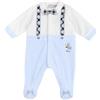 Chicco Tutina In Ciniglia, Con Apertura Davanti Neonato 0-24 mesi, Azzurro (3), 1 mesi, Designed in Italy