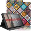 Yoedge Custodia per Samsung Galaxy Tab S8 Plus 2022 / Tab S7 FE 2021 / Tab S7 Plus 2020 12,4 Tablet, Soft TPU Ultra Sottile Smart Cover in PU Pelle Flip con Funzione Stand Protettiva Case, Reticolo