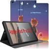 Yoedge Custodia per iPad Pro 2021 12,9 5a Generazione Tablet, Soft TPU Ultra Sottile Smart Cover in PU Pelle Flip con Funzione Stand Protettiva Case per iPad Pro 12,9 2021/2020/2018, Little Prince 3