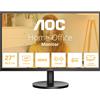 Aoc Monitor Led 27 Aoc Ultra HD 3840x2160/4ms/classe F/Nero [U27B3A]