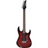 Ibanez GIO GRX70QA TRB Transparent Red Burst Chitarra elettrica Rossa