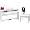 Casio Privia PX 770 WE White Pianoforte digitale bianco+ panca + cuffie + copritastiera omaggio