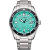 Citizen Orologio uomo Citizen Marine Eco Drive azzurro acciaio AW1760-81W