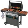 Campingaz Barbecue a gas Campingaz piano di cottura in ghisa 78x45 cm. 4 series class WLD