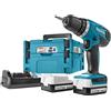 Makita Trapano a batteria Makita DF347DWJX4 DF347DWJX4 14.4V + 66 Accessori [B01DZR1SFU]