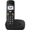 Panasonic Telefono cordless Panasonic TGU110EXB Tasti grandi Singolo Nero [KX-TGU110EXB]