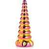 Creature Cocks Twilight Rainbow Glass Dildo