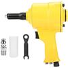 FTVOGUE KP-705P - Professionale Rivettatrice pneumatica con impugnatura a pistola, 2,4-4,8 mm, adatta per chiodi in alluminio