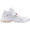MIZUNO scarpe MIZUNO Wave lightning z8 mid w bianco/pesca