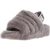 UGG Fluff Yeah Slide, Pantofole Donna, CHARCOAL, 42 EU