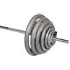 Blue Gym Set Dischi Standard + Bilanciere 120 KG