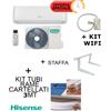 Hisense Climatizzatore Hisense Inverter EASY SMART 9000 Btu + Staffa + SCHEDA WIFI W4GX + Kit Tubi Rame 3MT R-32 Wi-Fi Optional