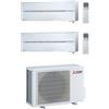 Mitsubishi MSZ-LN25VG2V MSZ-LN35VG2V MXZ-2F53VF Climatizzatore Dual Split Kirigamine Style Bianco 9+12 BTU WIFI Alexa Google