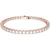 SWAROVSKI BRACCIALE MATRIX TENNIS COLOR ORO ROSA L DONNA SWAROVSKI