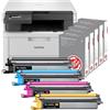 Brother Stampante Brother DCP-L3520CDWE Laser a Colori + 4 Toner TN248XL + 5 Risme 80gr