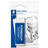 Staedtler Mars plastic, gomma per cancellare, colore bianco, senza ftalati né lattice, ottime prestazioni e lunga durata, 526 50 BKD
