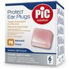 Pic Solution Pic tappi auricolari in silicone Protect Ear Plugs 6 pezzi
