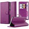 Cadorabo Custodia Libro per Apple iPhone 6 / iPhone 6S in VIOLETTA AMETISTA - con Vani di Carte, Funzione Stand e Chiusura Magnetica - Portafoglio Cover Case Wallet Book Etui Protezione