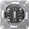Jung Meccanismo doppio interruttore 10AX/250 V. LS1912 (riferimento: JUNG K505EU)