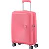 American Tourister Soundbox Spinner 55 Exp Fuxia - Valigie Trolley Piccolo