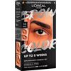 L'Oreal Paris L'Oréal Paris Brow Color Kit Tinta Sopracciglia Semipermanente Senza Ammoniaca Colorazione Fino a 5 Settimane Risultato Naturale Colore 1.0 Black