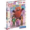 Clementoni Supercolor Disney Pixar Turning Red-180 Pezzi Bambini 7 Anni, Puzzle Cartoni Animati-Made In Italy, Multicolore, 29784