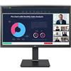 LG LG MONITOR 23,8 LED IPS 16:9 FHD 5MS 250 CDM, PIVOT, WEBCAM, USB-C HUB, DP/HDMI, MULTIMEDIALE 24BP75CP-B.AEU