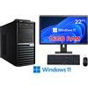Acer Postazione completa i7 COMPUTER MONITOR 22' WI-FI 16GB RAM 240GB SSD WINDOWS 11
