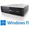 HP INTEL i5 PC WINDOWS 11 FISSO DESKTOP HP COMPAQ COMPUTER RICONDIZIONATO @3.20GHZ!