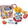 cosa Registratore di Cassa Giocattolo per Bambini con Carrello Spesa Bambini 2 Anni Bambini Giocattolo di Cucina Carrello Giochi Accessori Spesa Cibo Frutta Anni da Regalo Tanti Pezzi