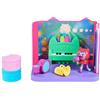 Spin Master Gabby's Dollhouse, Groovy Music Room con Personaggio Daniel James Catnip, 2 Accessori, 2 mobili e 2 scatole con Sorpresa, Giocattoli per Bambini dai 3 Anni in su