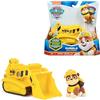 Spin Master Paw Patrol, Bulldozer di Rubble, Veicolo e Personaggio Rubble, Giochi Bambini, 3+ anni